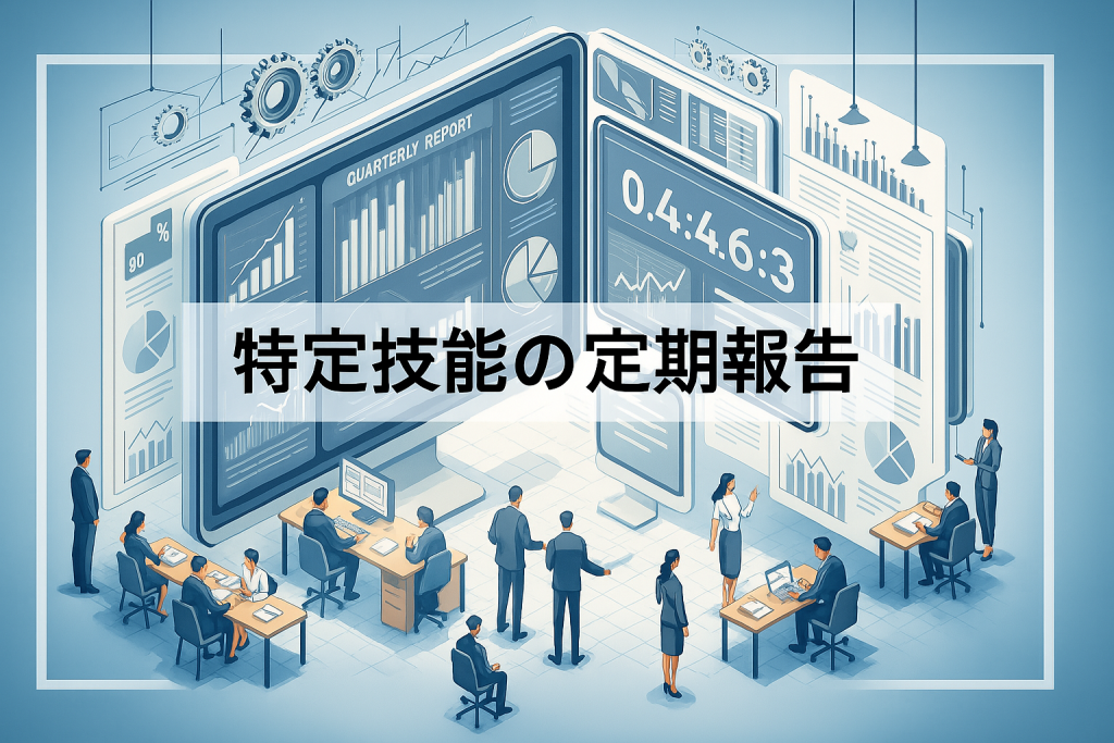 特定技能の定期報告とは？提出手続きをわかりやすく解説！